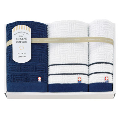 シンシアコットン フェイス・ウォッシュタオルセット