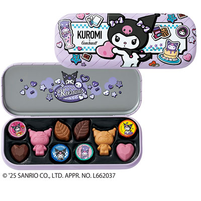サンリオキャラクターズ×ゴンチャロフ　クロミ ペンケース缶