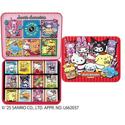 サンリオキャラクターズ×ゴンチャロフ　サンリオキャラクターズ　コレクター缶