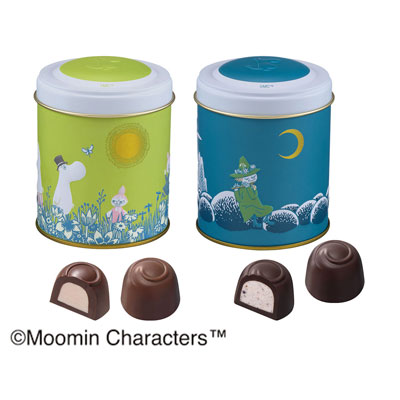 ムーミン × メリーチョコレート ムーミン谷の朝と夜 （2種のチョコレート）