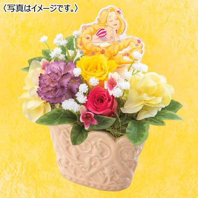 【限定35個】プリザーブド&アーティフィシャルアレンジ「ラプンツェル」