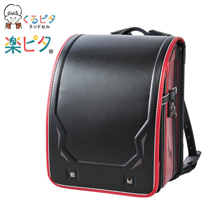 くるピタ（R）楽ピタ（R）レインボースパーク<ブラック/メタリックレッド>