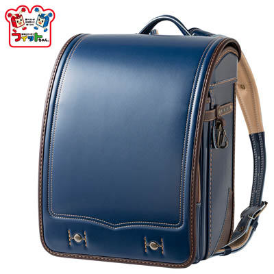 フィットちゃん（R）クラシコ　らくふわ<ライトネイビー/ボルドー>