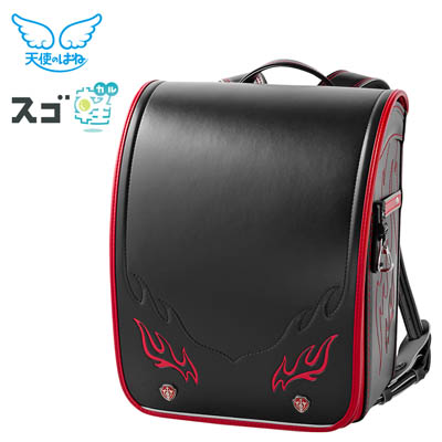 天使のはね　スゴ軽　ブレイズ<ブラック/カーマインレッド>